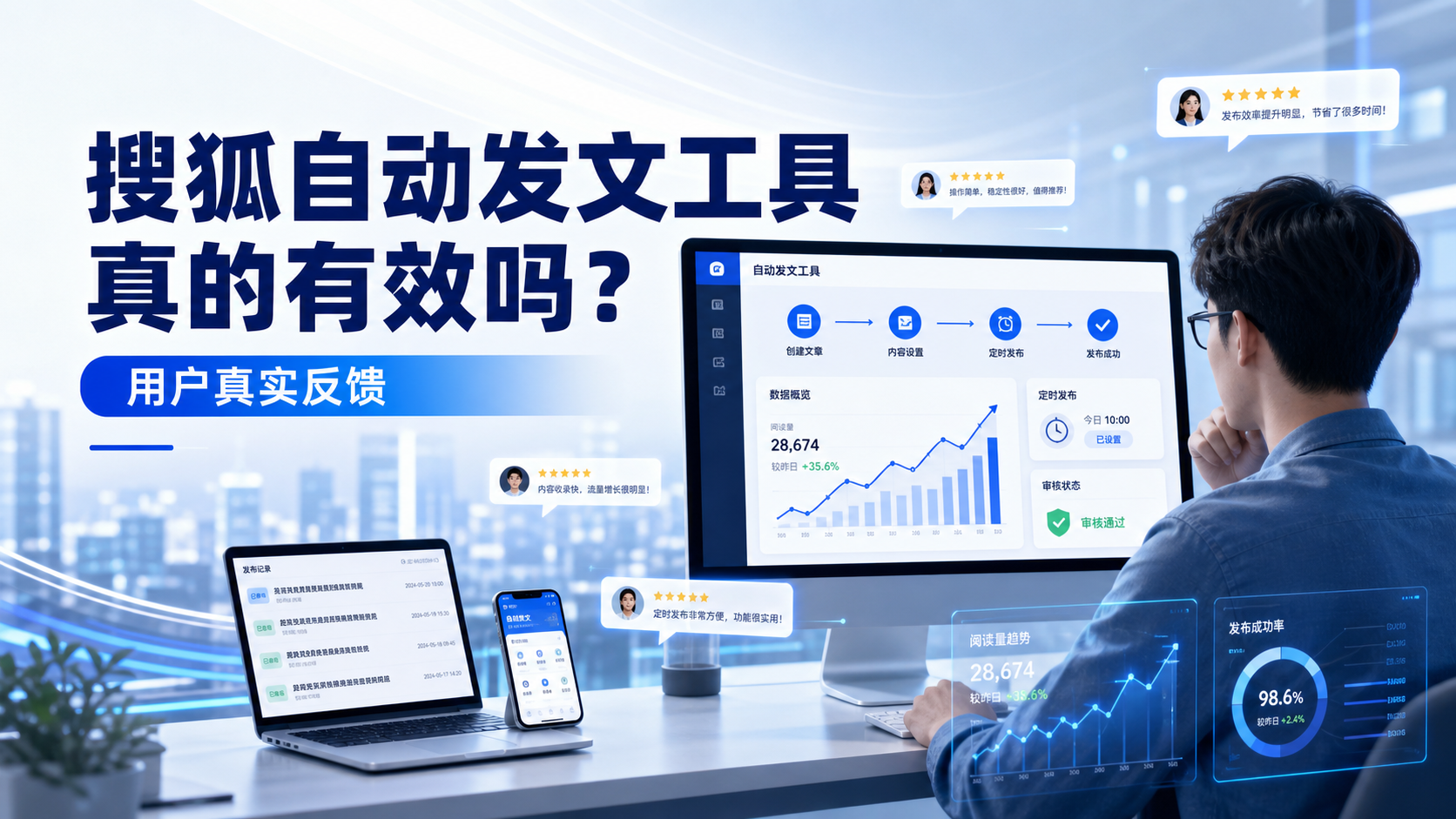 搜狐自动发文工具真的有效吗?淮北用户的真实反馈